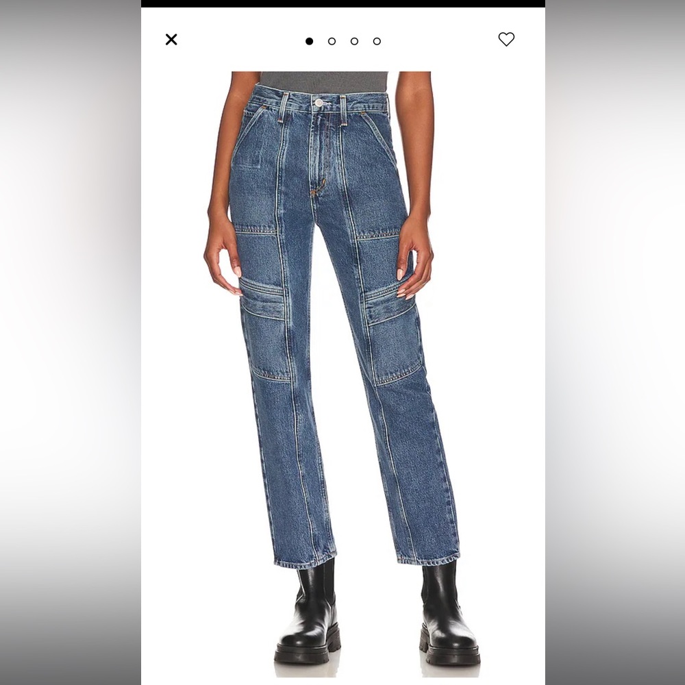 agolde cooper cargo jeans